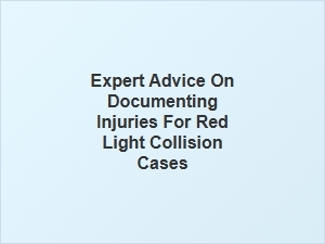 How to Properly Document Injuries for Red Light Collision Cases